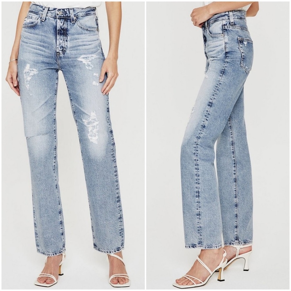 AG ALEXXIS Straight Leg Jeans